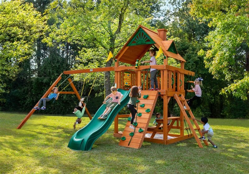 Chateau Swing Set