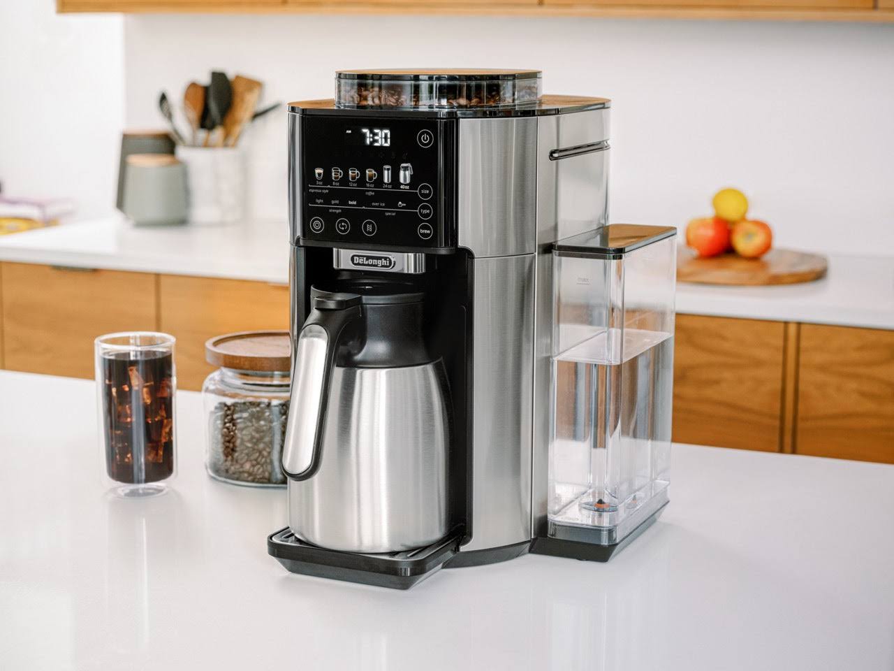 Breville BDC400 Precision Brewer Glass Coffee Maker - Brushed Stainless Steel