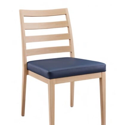 Claire Contract Grade Dining Side Chair with Ladder Back