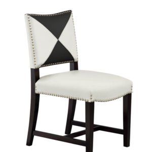 Willem #139 Formal Nailhead Wood Side Chair